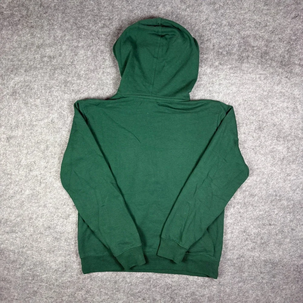 Aeropostale Kids Embroidered Logo Hoodie Forest Green‎ Pullover Sweatshirt 14/16